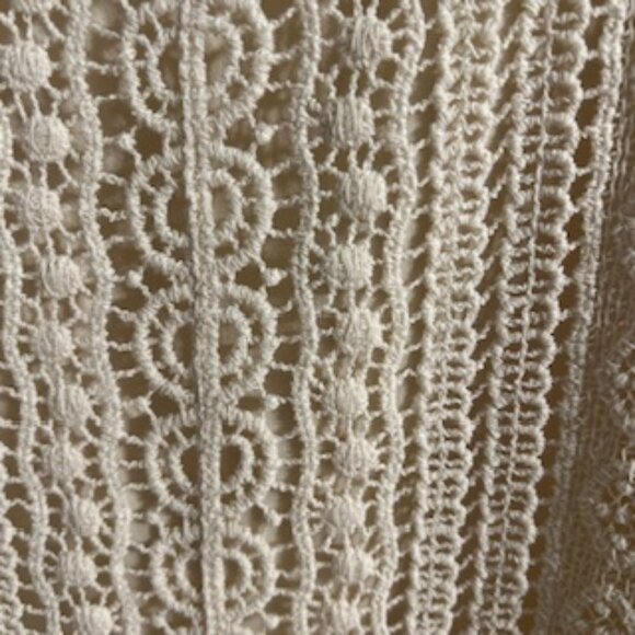 Adiva Women's Lace Tank Top With Spaghetti Strap Camisole Cream New With Tags XL - Picture 3 of 15